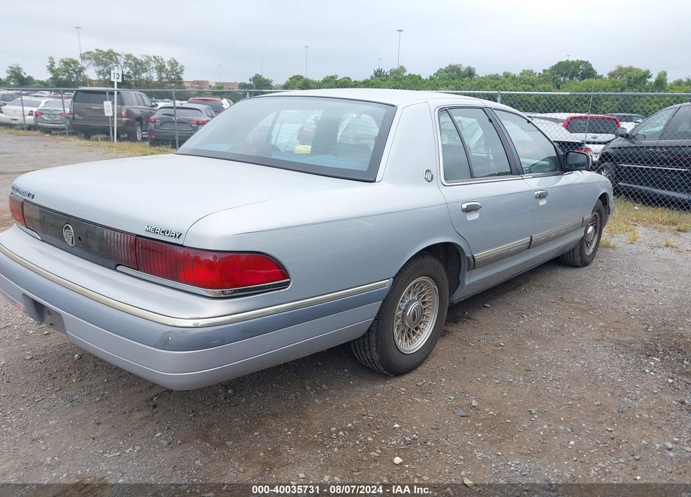 1994 MERCURY GRAND MARQUIS LS VIN: 2MELM75W4RX619592