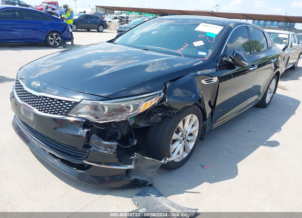 2016 KIA OPTIMA EX VIN: 5XXGU4L31GG121242