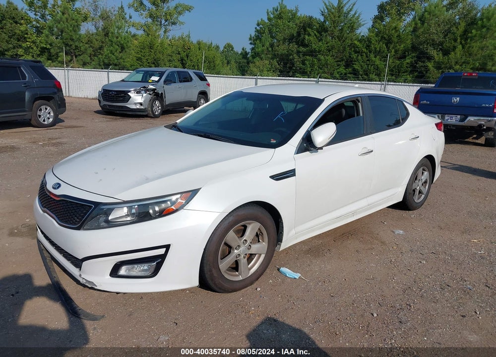 2015 KIA OPTIMA LX VIN: KNAGM4A79F5648337