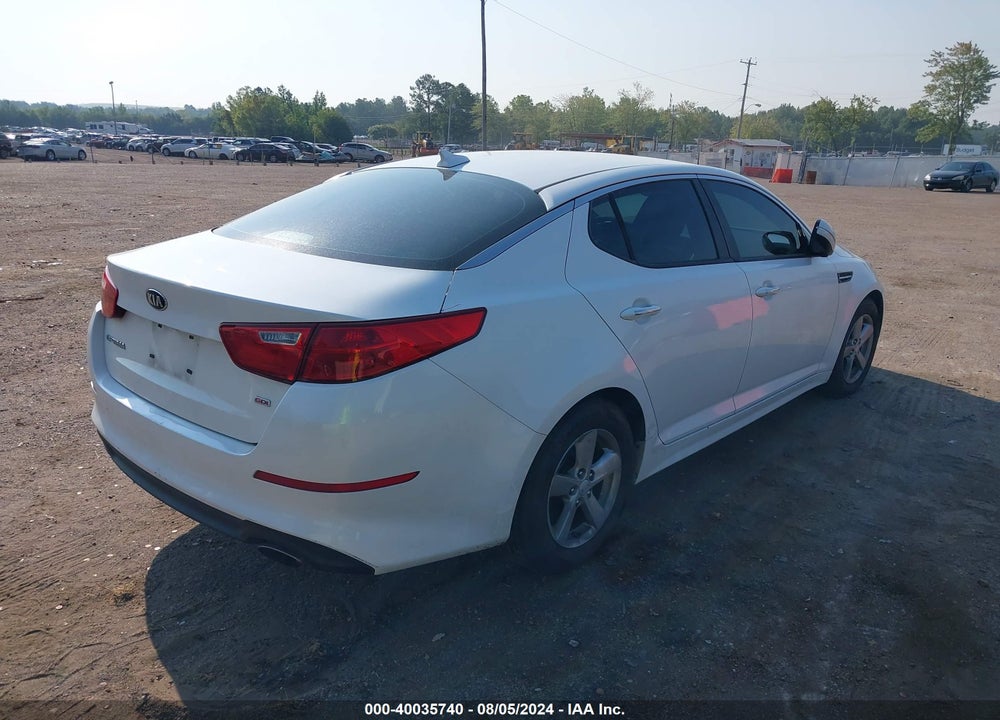 2015 KIA OPTIMA LX VIN: KNAGM4A79F5648337