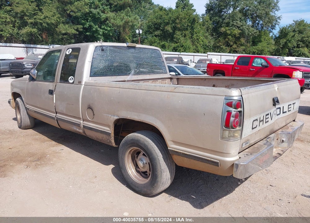 1992 CHEVROLET GMT-400 C1500 VIN: 2GCEC19K6N1268442