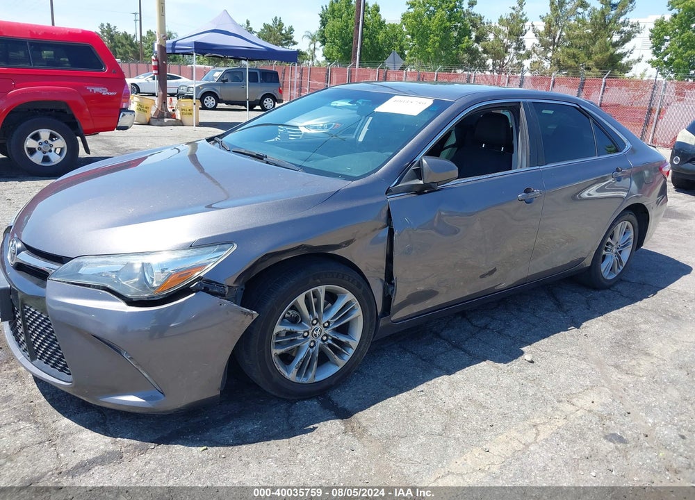 2015 TOYOTA CAMRY SE VIN: 4T1BF1FK9FU995560