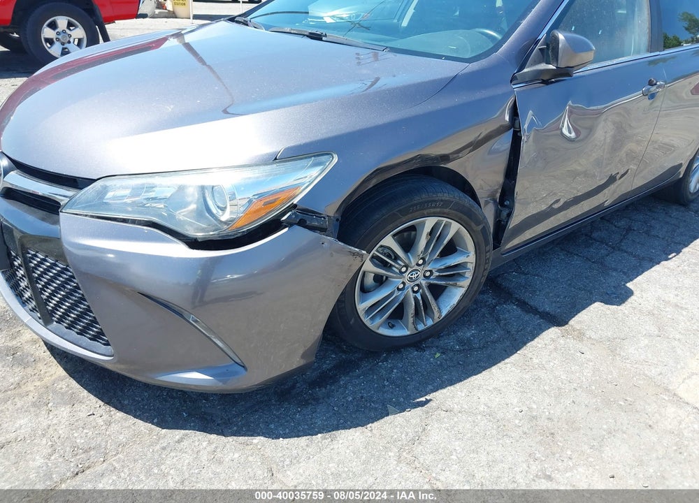2015 TOYOTA CAMRY SE VIN: 4T1BF1FK9FU995560