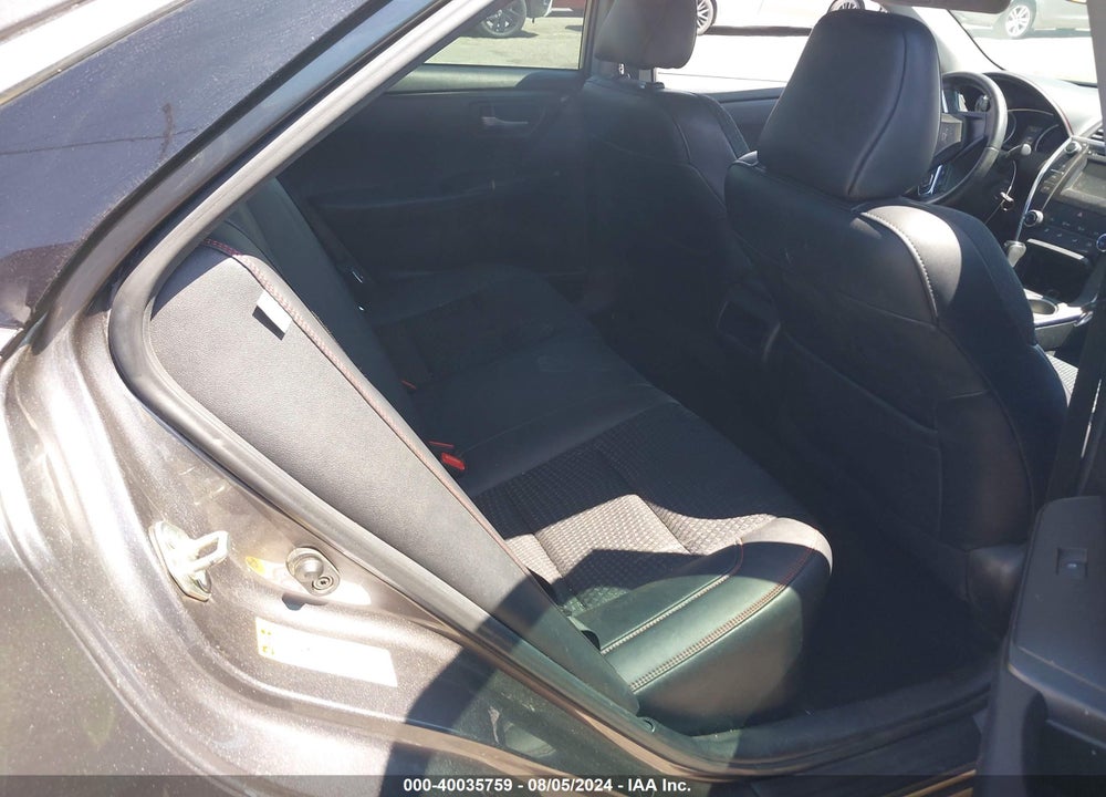 2015 TOYOTA CAMRY SE VIN: 4T1BF1FK9FU995560