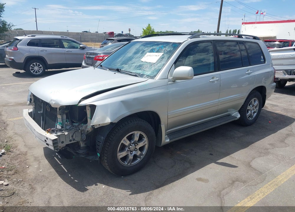 2006 TOYOTA HIGHLANDER V6 VIN: JTEEP21A860137096