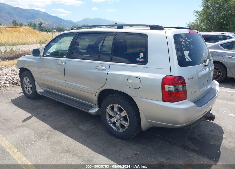 2006 TOYOTA HIGHLANDER V6 VIN: JTEEP21A860137096