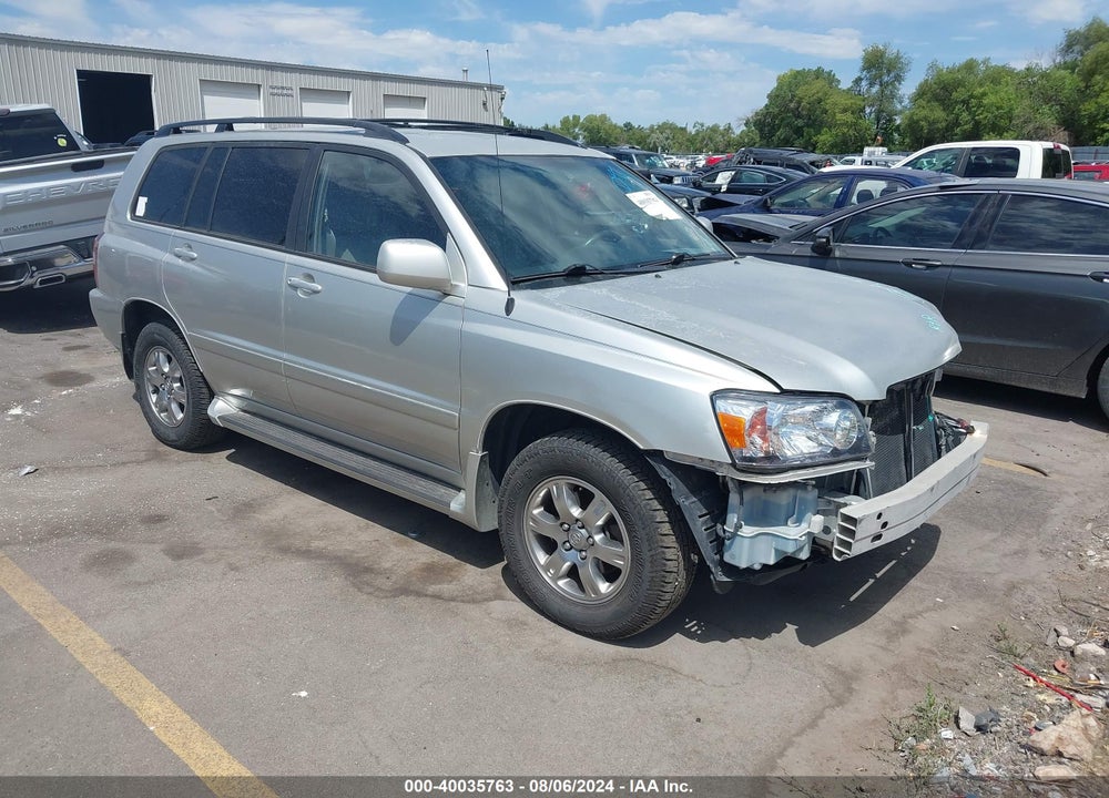 2006 TOYOTA HIGHLANDER V6 VIN: JTEEP21A860137096
