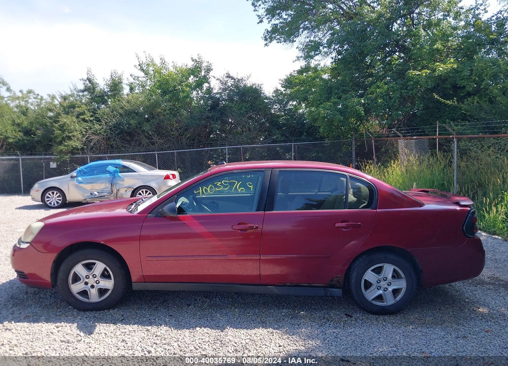 2005 CHEVROLET MALIBU VIN: 1G1ZT54895F248837