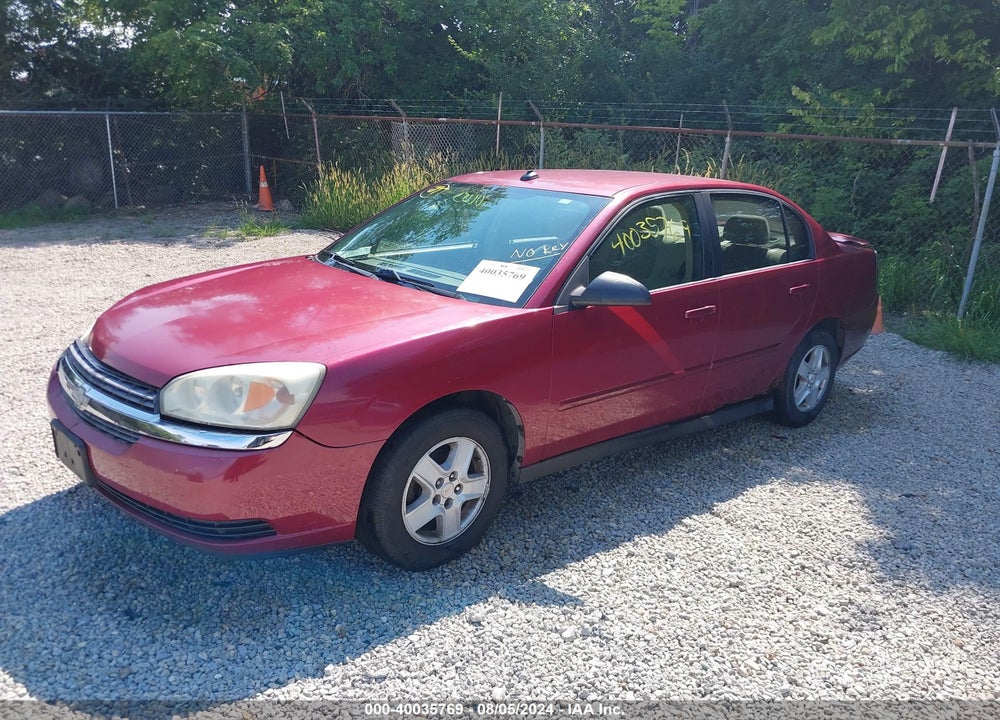 2005 CHEVROLET MALIBU VIN: 1G1ZT54895F248837