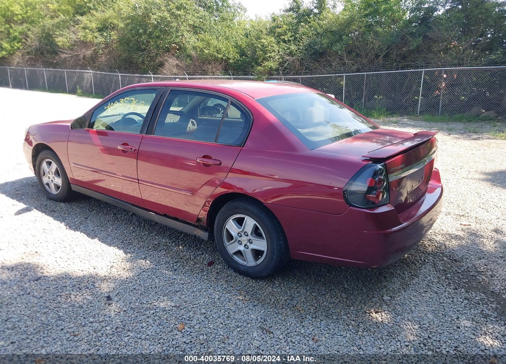2005 CHEVROLET MALIBU VIN: 1G1ZT54895F248837