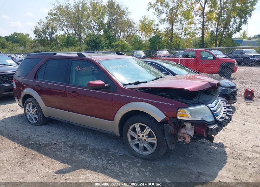 2008 FORD TAURUS X EDDIE BAUER VIN: 1FMDK07W88GA34062