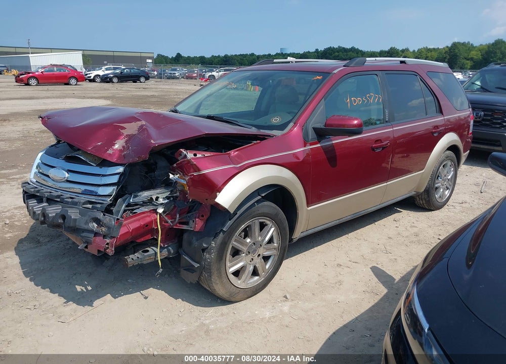 2008 FORD TAURUS X EDDIE BAUER VIN: 1FMDK07W88GA34062