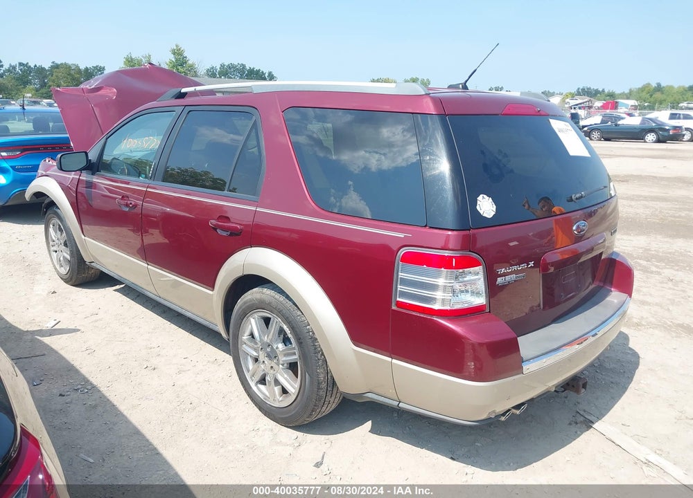2008 FORD TAURUS X EDDIE BAUER VIN: 1FMDK07W88GA34062