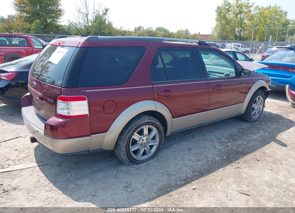 2008 FORD TAURUS X EDDIE BAUER VIN: 1FMDK07W88GA34062