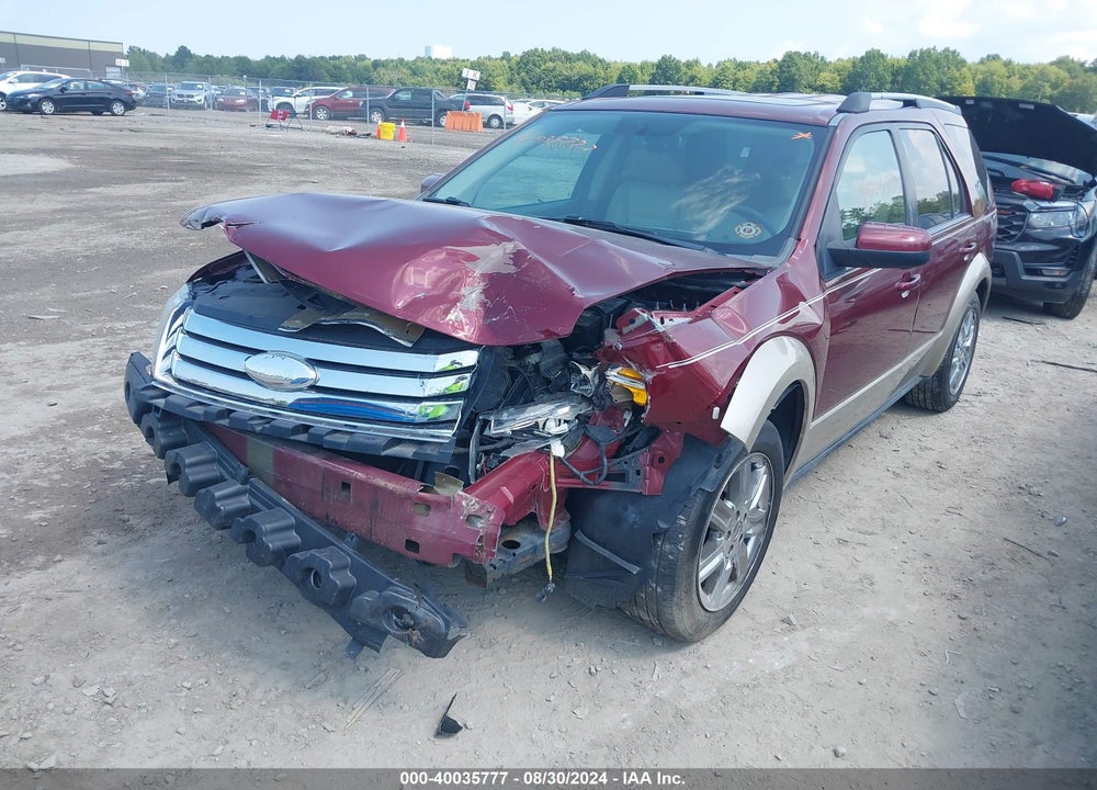 2008 FORD TAURUS X EDDIE BAUER VIN: 1FMDK07W88GA34062
