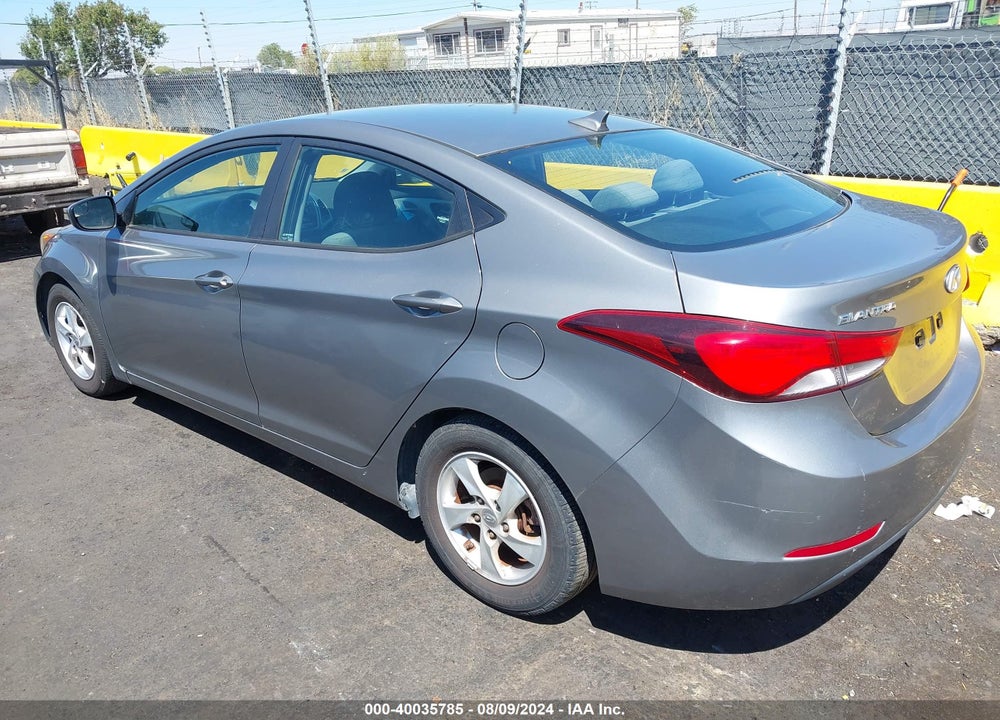 2014 HYUNDAI ELANTRA SE VIN: 5NPDH4AE8EH455684