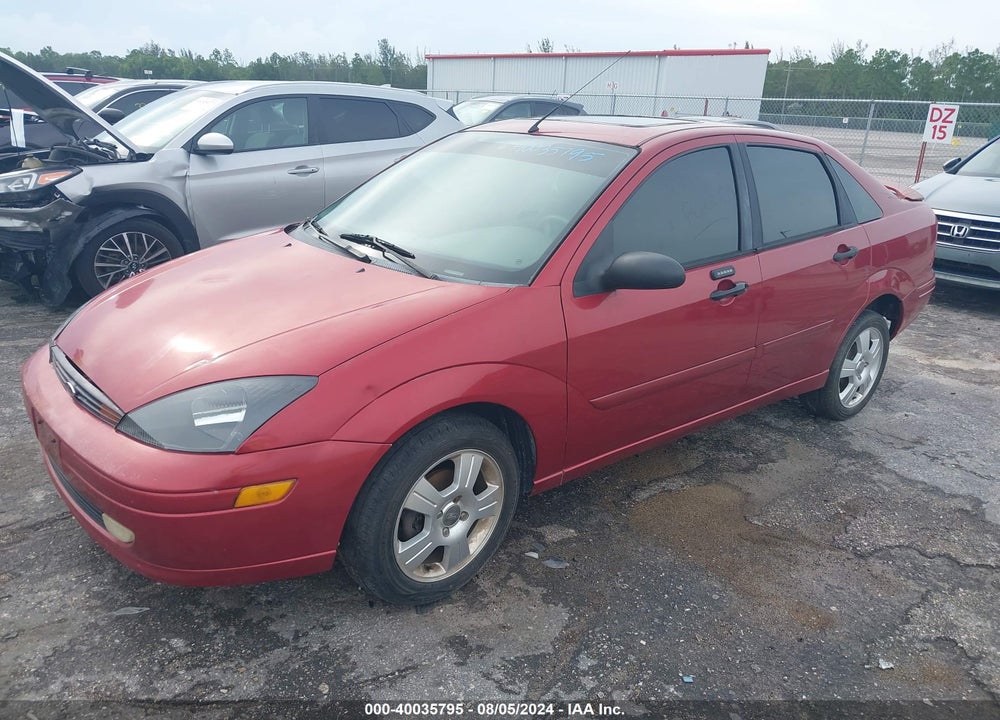 2004 FORD FOCUS ZTS VIN: 1FAFP38Z14W202770