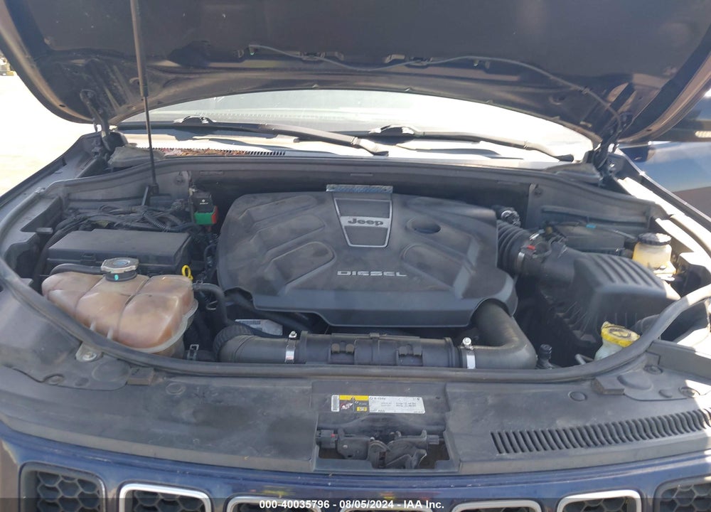 2014 JEEP GRAND CHEROKEE OVERLAND VIN: 1C4RJFCM2EC505582