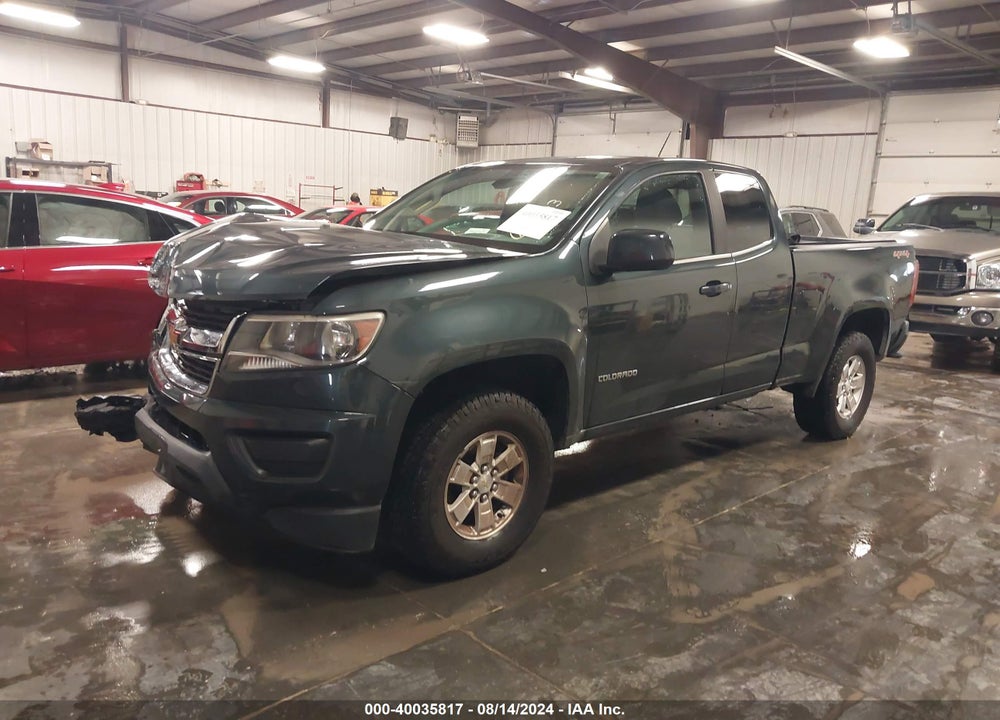 2017 CHEVROLET COLORADO WT VIN: 1GCHTBEN2H1276969
