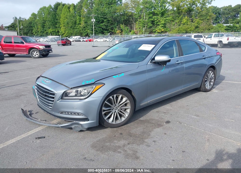 2016 HYUNDAI GENESIS 3.8 VIN: KMHGN4JE6GU133605