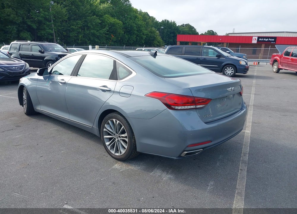 2016 HYUNDAI GENESIS 3.8 VIN: KMHGN4JE6GU133605