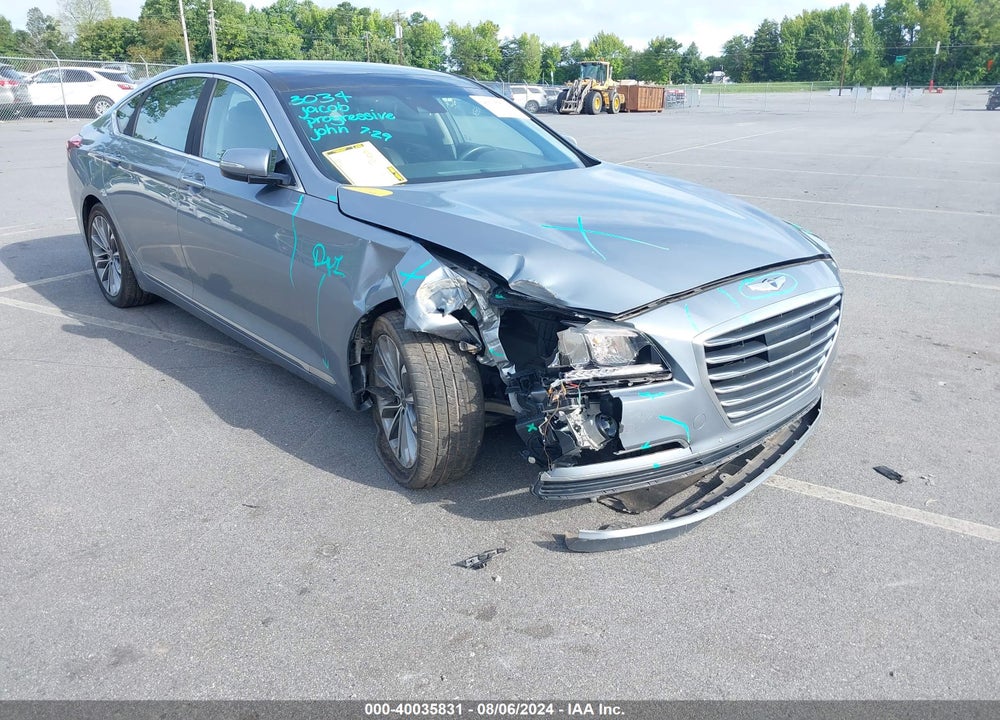 2016 HYUNDAI GENESIS 3.8 VIN: KMHGN4JE6GU133605