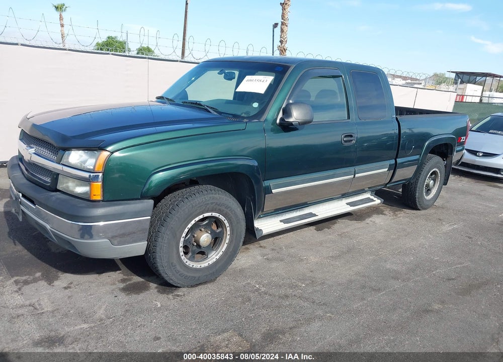 2003 CHEVROLET SILVERADO 1500 LS VIN: 1GCEK19T23Z167821