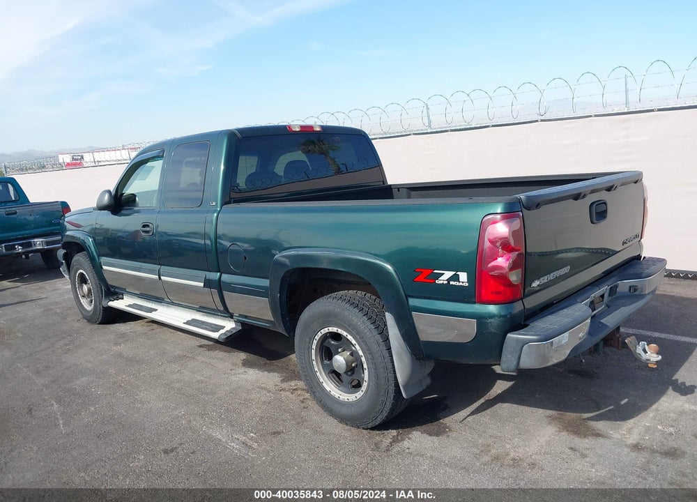 2003 CHEVROLET SILVERADO 1500 LS VIN: 1GCEK19T23Z167821