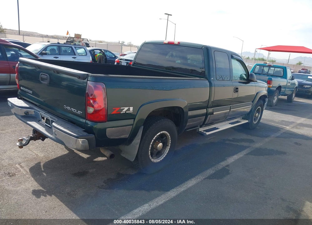 2003 CHEVROLET SILVERADO 1500 LS VIN: 1GCEK19T23Z167821
