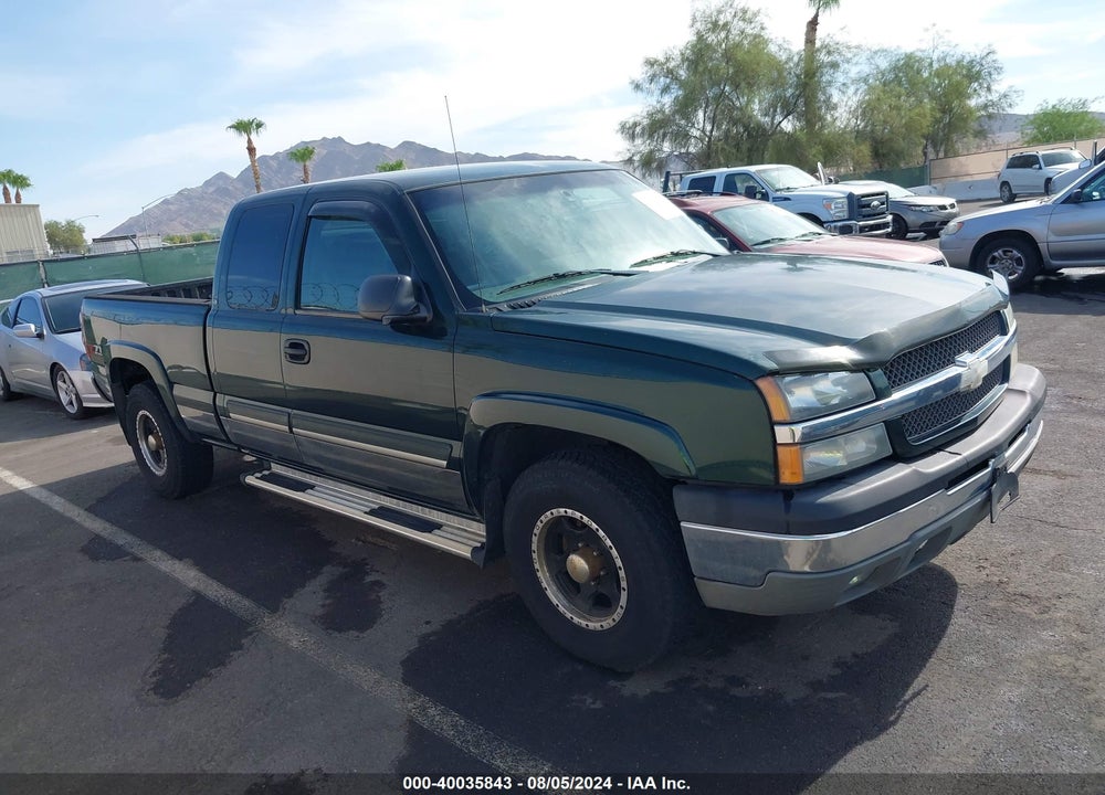 2003 CHEVROLET SILVERADO 1500 LS VIN: 1GCEK19T23Z167821