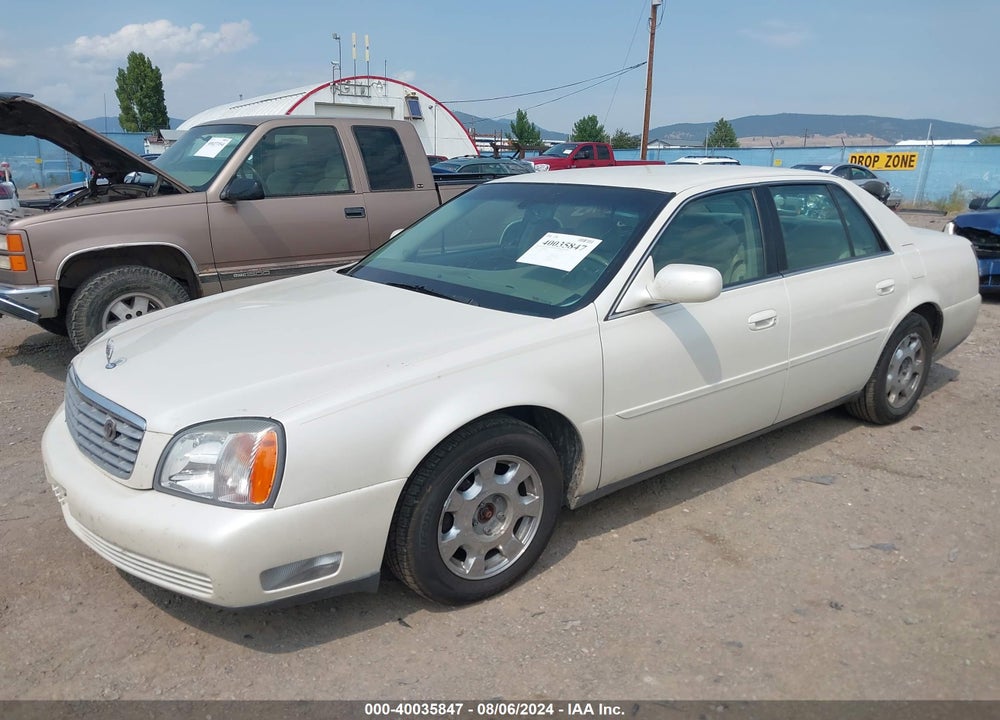 2000 CADILLAC DEVILLE STANDARD VIN: 1G6KD54Y0YU338760