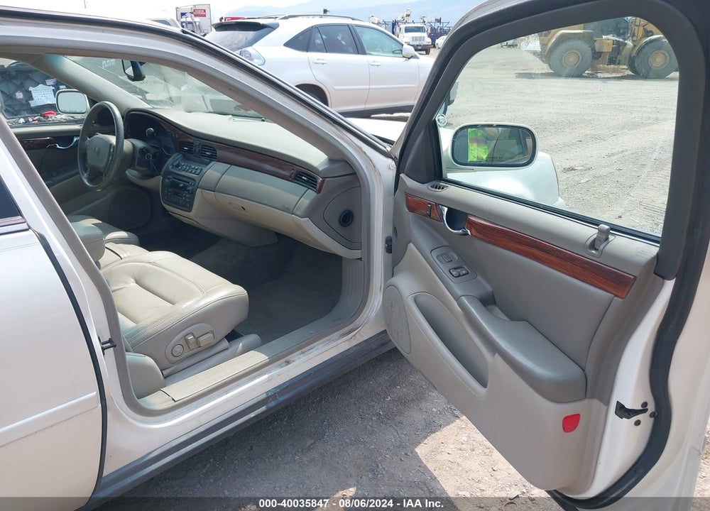 2000 CADILLAC DEVILLE STANDARD VIN: 1G6KD54Y0YU338760