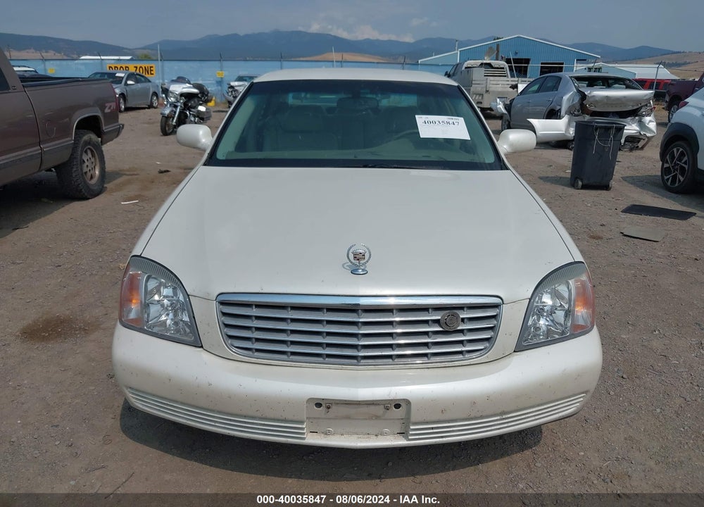 2000 CADILLAC DEVILLE STANDARD VIN: 1G6KD54Y0YU338760