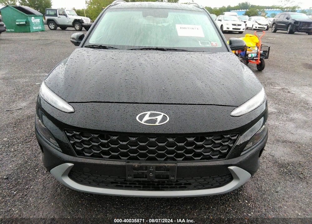 2022 HYUNDAI KONA SEL VIN: KM8K6CAB9NU809601