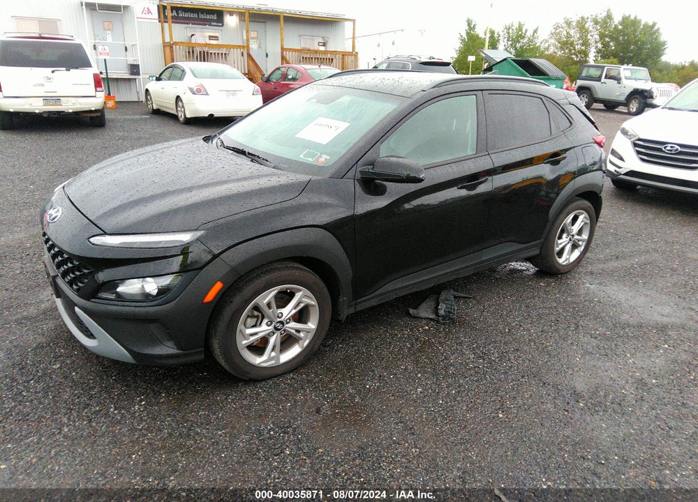 2022 HYUNDAI KONA SEL VIN: KM8K6CAB9NU809601