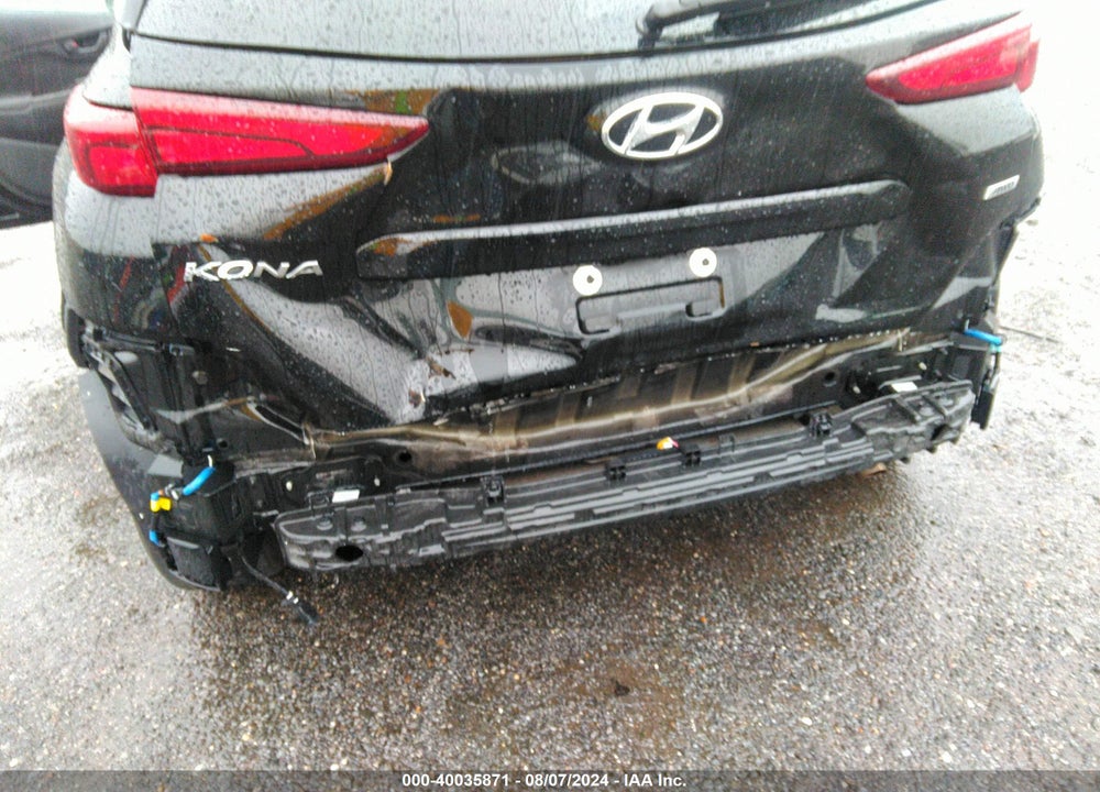 2022 HYUNDAI KONA SEL VIN: KM8K6CAB9NU809601