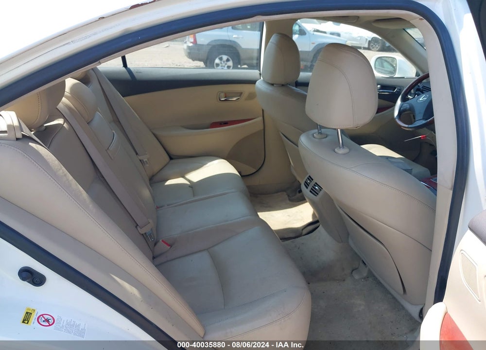 2008 LEXUS ES 350 VIN: JTHBJ46G682155541