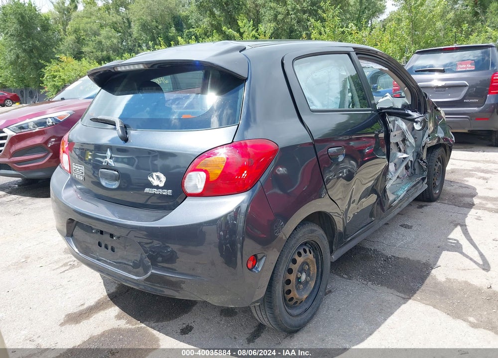 2014 MITSUBISHI MIRAGE VIN: ML32A3HJ7EH018009