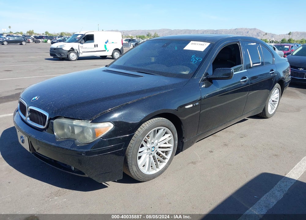 2005 BMW 760I VIN: WBAGL83595DC47092