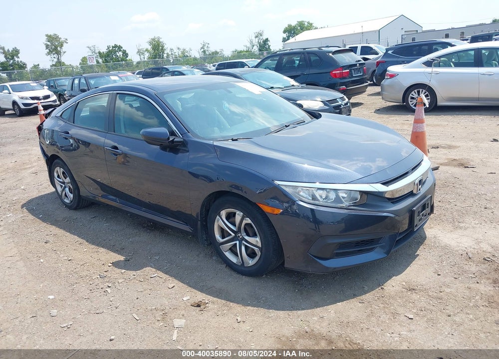 2016 HONDA CIVIC LX VIN: 19XFC2F52GE096070
