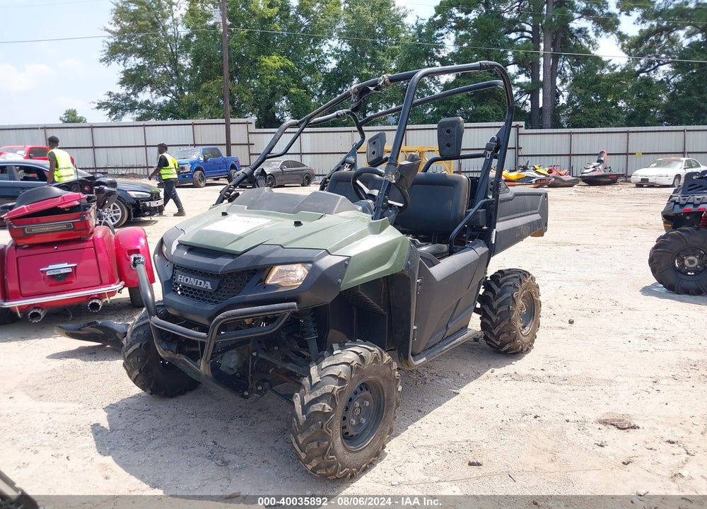 2014 HONDA SXS700 VIN: 1HFVE022XE4005170