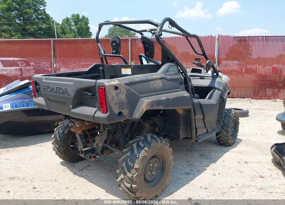 2014 HONDA SXS700 VIN: 1HFVE022XE4005170