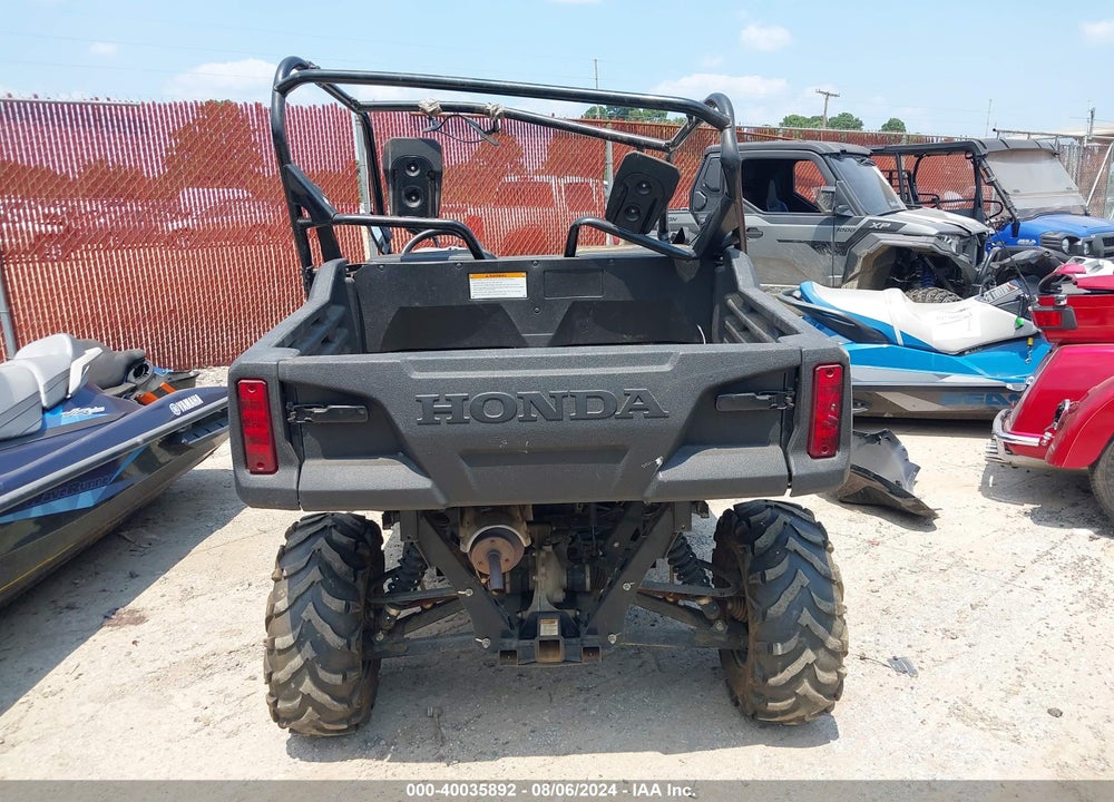 2014 HONDA SXS700 VIN: 1HFVE022XE4005170
