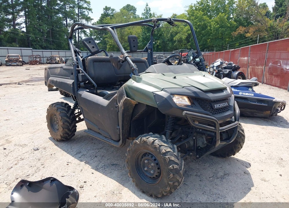 2014 HONDA SXS700 VIN: 1HFVE022XE4005170