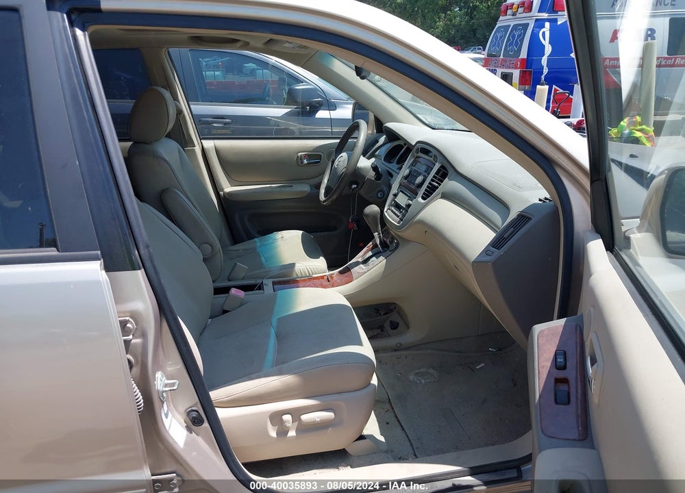 2006 TOYOTA HIGHLANDER LIMITED V6 VIN: JTEEP21A860182619