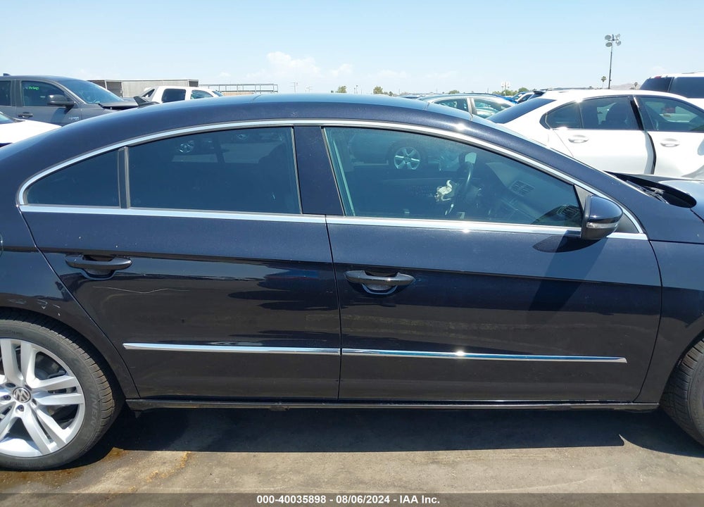 2013 VOLKSWAGEN CC 2.0T LUX VIN: WVWRP7AN6DE525689