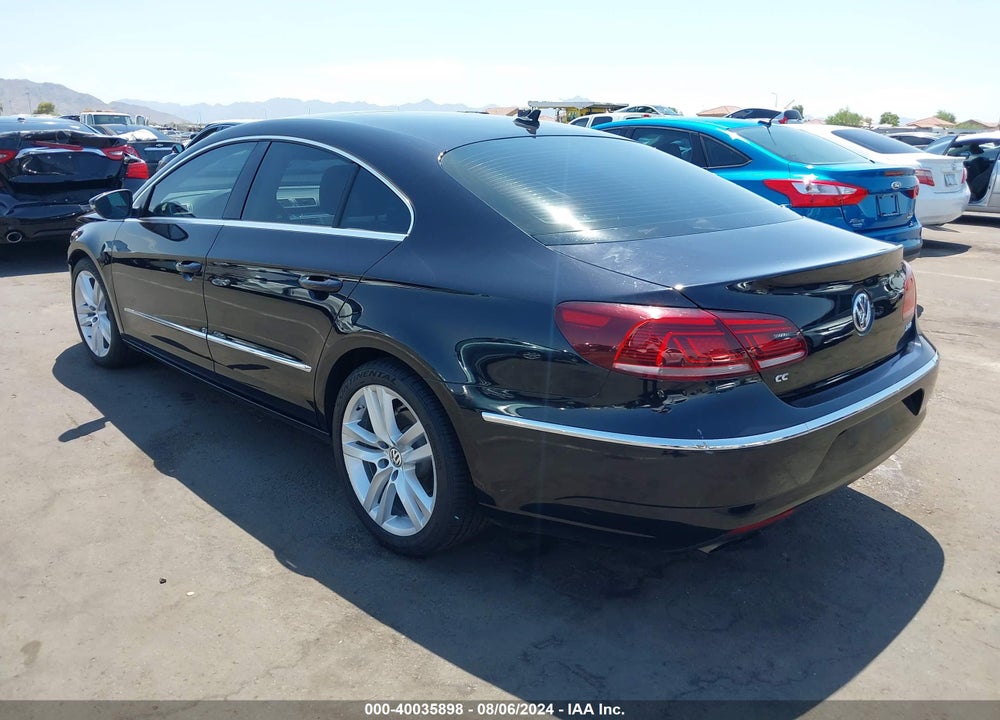 2013 VOLKSWAGEN CC 2.0T LUX VIN: WVWRP7AN6DE525689