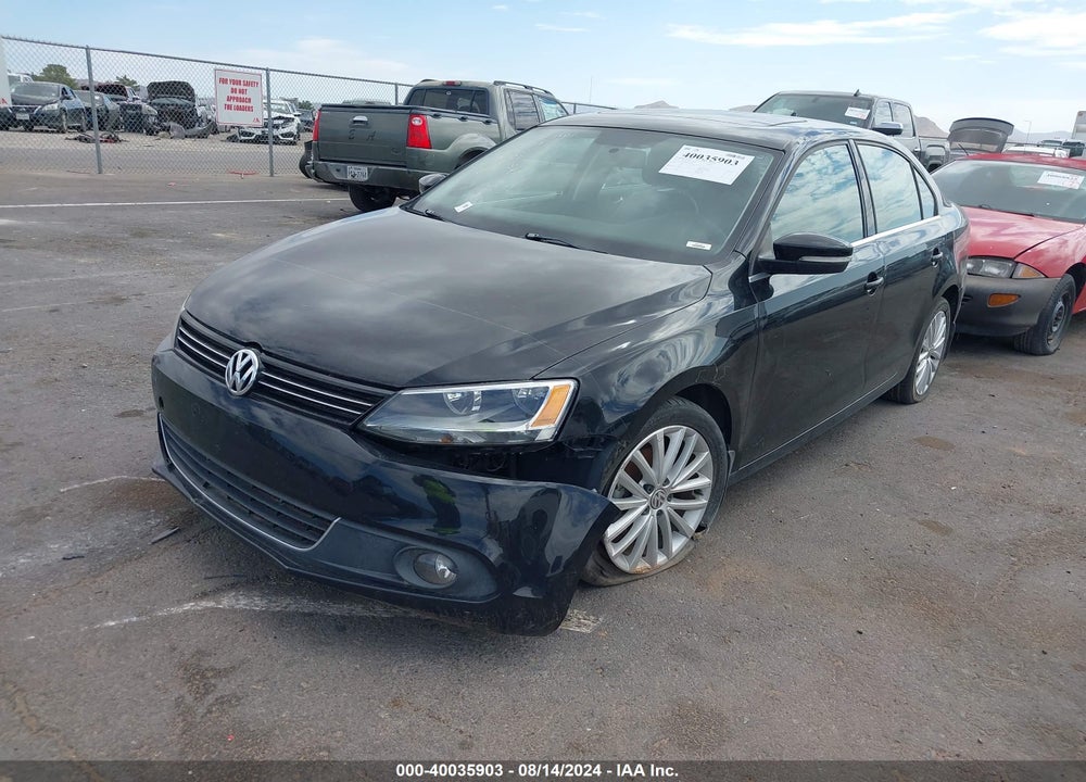 2014 VOLKSWAGEN JETTA 2.0L TDI VIN: 3VWLL7AJ8EM416626