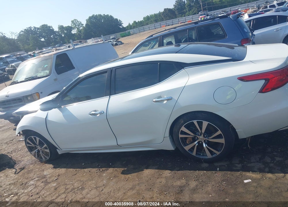 2017 NISSAN MAXIMA 3.5 PLATINUM VIN: 1N4AA6AP0HC384846