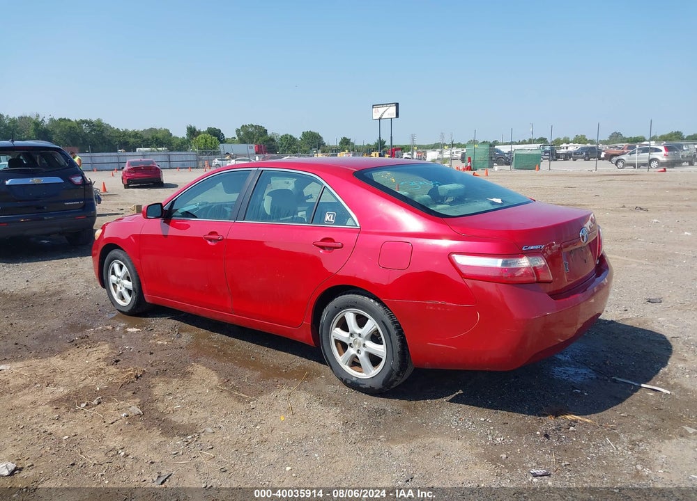 2008 TOYOTA CAMRY LE VIN: 4T4BE46K48R036614